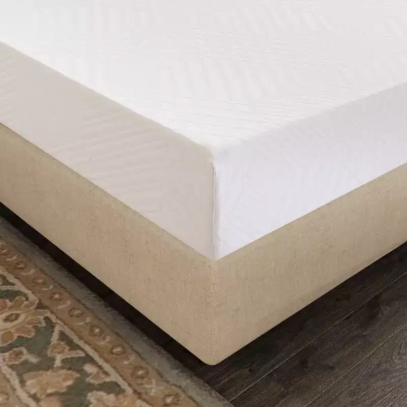 Matelas en mousse à mémoire de forme Ego White 6 Medium Gel Green Tea AeroFusion