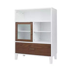Teamson Home Tyler Single Door Floor Cabinet with Drawer