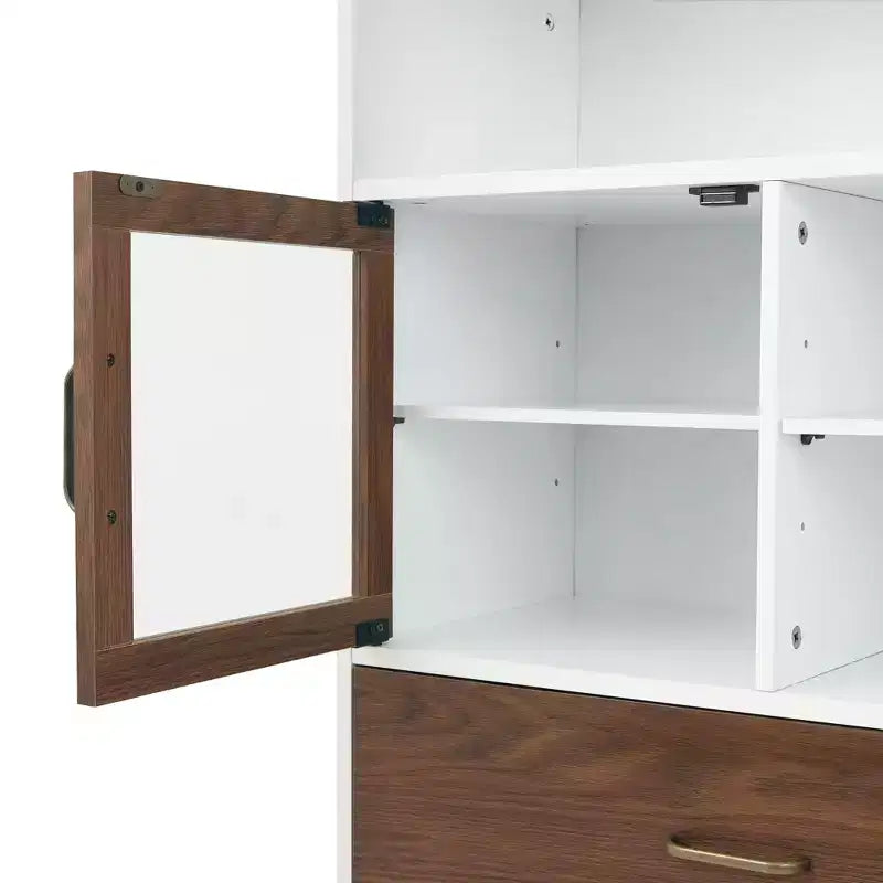 Meuble de rangement au sol à porte simple et tiroir Teamson Home Tyler