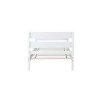 Lit de rangement Whisen pour une personne avec tête de lit – Cadre en bois d'hévéa massif, design peu encombrant et rangement sous le lit