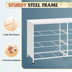 Commode large en tissu à 6 tiroirs et meuble TV, grande unité de rangement avec bacs en tissu pour chambre à coucher, placard, couloir