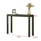 Kings Brand Furniture - Console Russel - Table de canapé moderne pour entrée, Derrière le canapé, Couloir, Salon