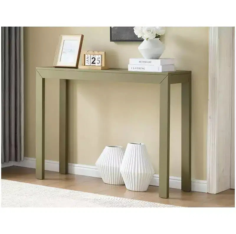 Kings Brand Furniture - Console Russel - Table de canapé moderne pour entrée, Derrière le canapé, Couloir, Salon