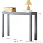Kings Brand Furniture - Console Russel - Table de canapé moderne pour entrée, Derrière le canapé, Couloir, Salon