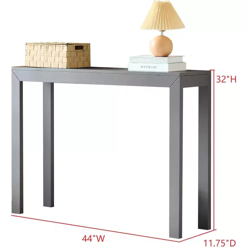 Kings Brand Furniture - Console Russel - Table de canapé moderne pour entrée, Derrière le canapé, Couloir, Salon
