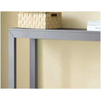 Kings Brand Furniture - Console Russel - Table de canapé moderne pour entrée, Derrière le canapé, Couloir, Salon