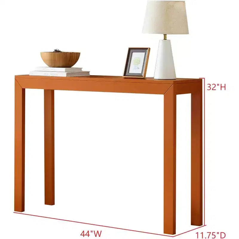 Kings Brand Furniture - Console Russel - Table de canapé moderne pour entrée, Derrière le canapé, Couloir, Salon