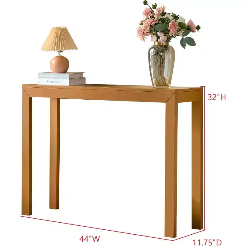 Kings Brand Furniture - Console Russel - Table de canapé moderne pour entrée, Derrière le canapé, Couloir, Salon