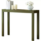Kings Brand Furniture - Console Russel - Table de canapé moderne pour entrée, Derrière le canapé, Couloir, Salon