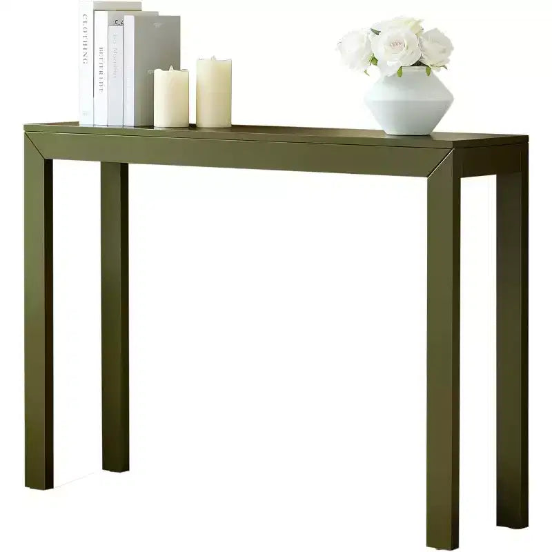 Kings Brand Furniture - Console Russel - Table de canapé moderne pour entrée, Derrière le canapé, Couloir, Salon
