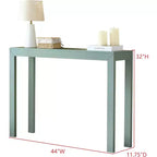 Kings Brand Furniture - Console Russel - Table de canapé moderne pour entrée, Derrière le canapé, Couloir, Salon