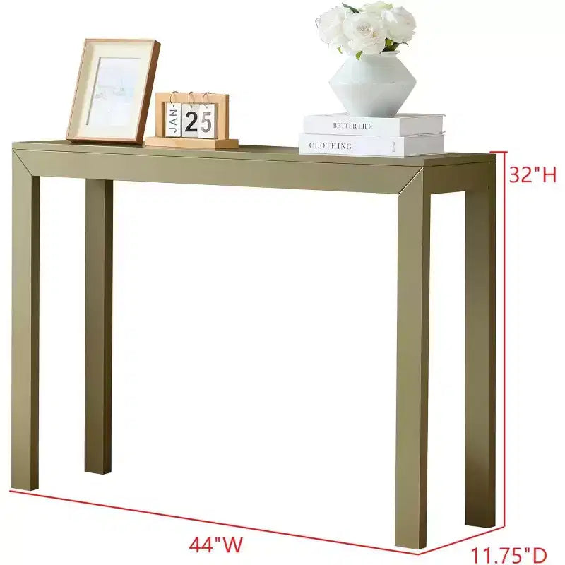 Kings Brand Furniture - Console Russel - Table de canapé moderne pour entrée, Derrière le canapé, Couloir, Salon