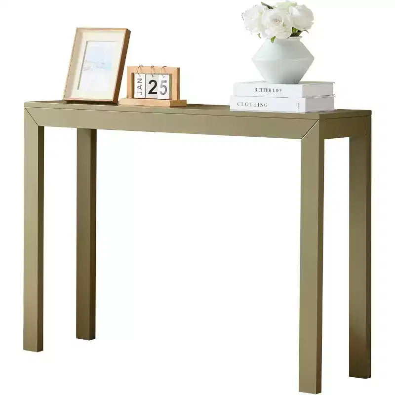 Kings Brand Furniture - Console Russel - Table de canapé moderne pour entrée, Derrière le canapé, Couloir, Salon
