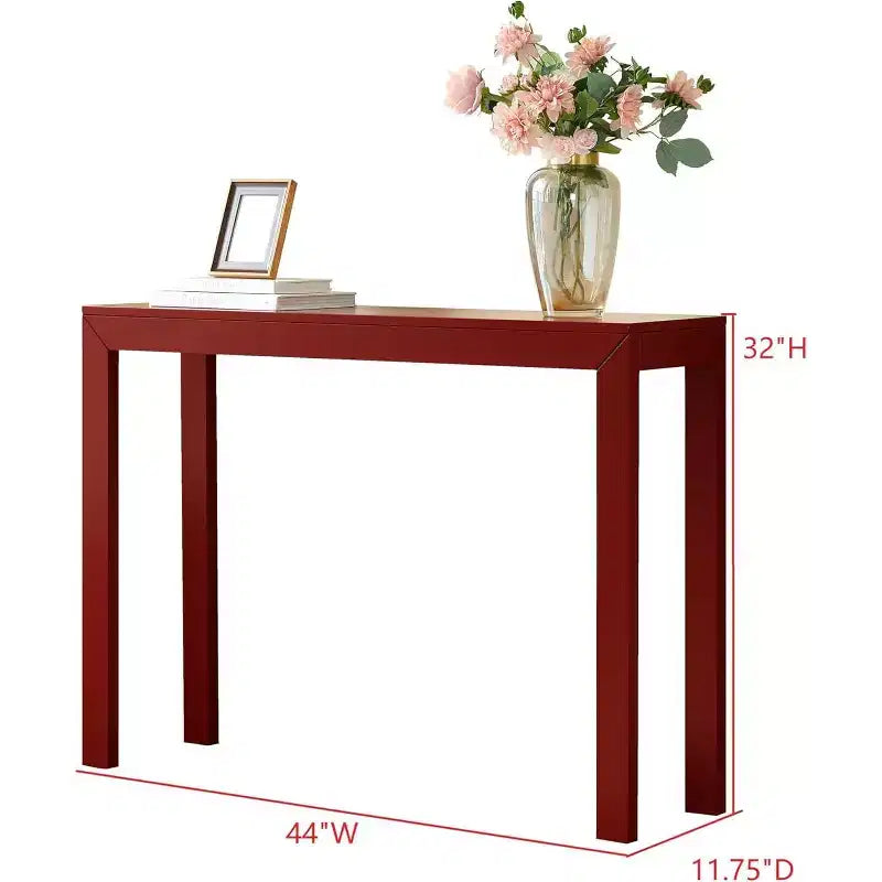 Kings Brand Furniture - Console Russel - Table de canapé moderne pour entrée, Derrière le canapé, Couloir, Salon