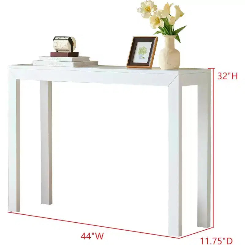Kings Brand Furniture - Console Russel - Table de canapé moderne pour entrée, Derrière le canapé, Couloir, Salon