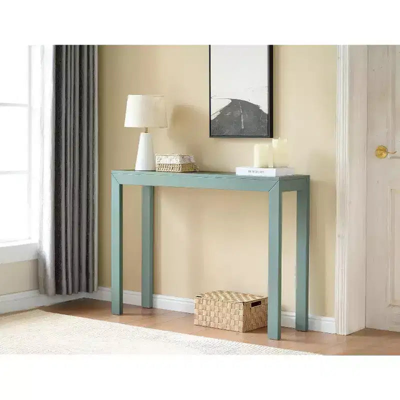 Kings Brand Furniture - Console Russel - Table de canapé moderne pour entrée, Derrière le canapé, Couloir, Salon