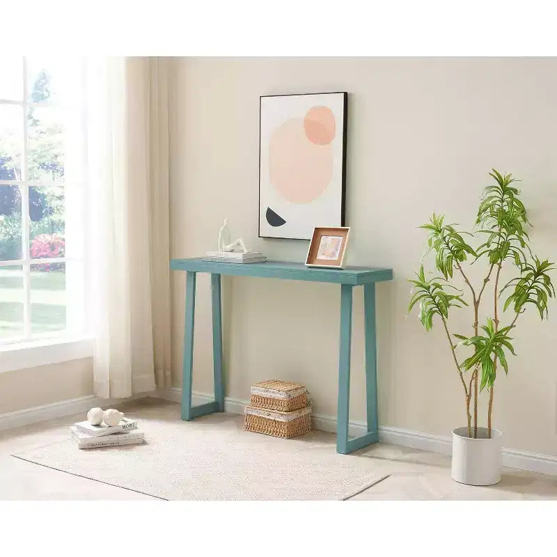 Kings Brand Furniture - Console Russel - Table de canapé moderne pour entrée, Derrière le canapé, Couloir, Salon