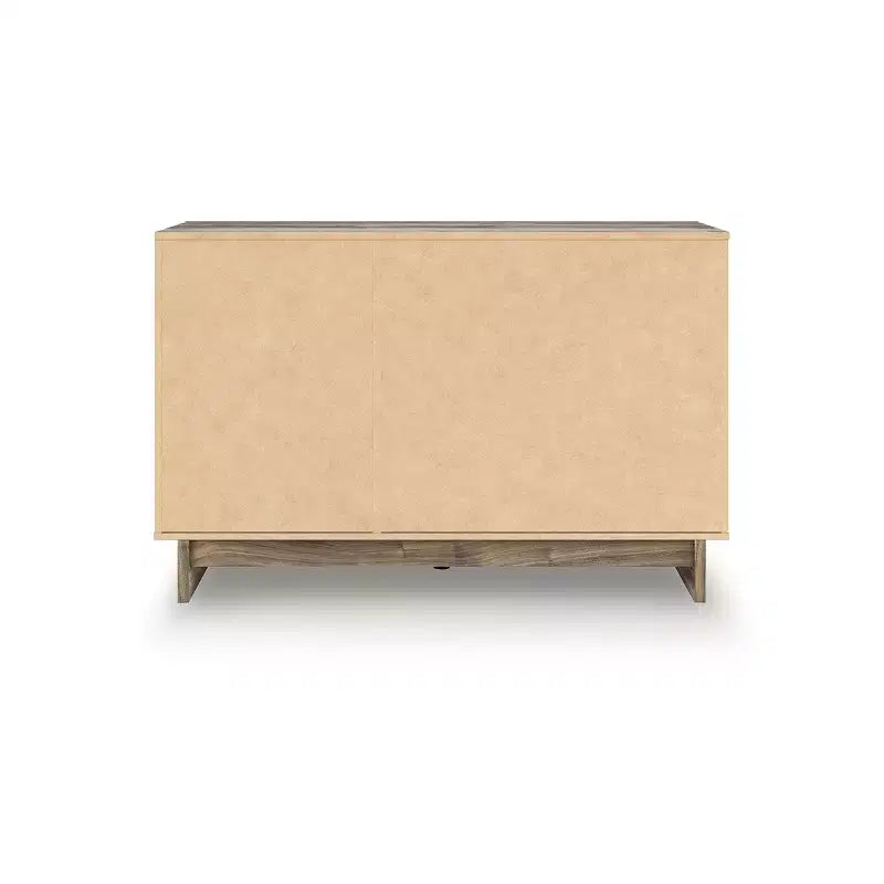 Signature Design by Ashley Darcalli Commode moderne à 6 tiroirs – Meuble de rangement de style Mid-Century – Fini noyer brun