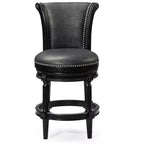 Tabourets de bar pivotants Maven Lane Pullman hauteur comptoir avec similicuir