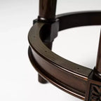 Tabourets de bar pivotants Maven Lane Pullman hauteur comptoir avec similicuir