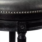 Tabourets de bar pivotants Maven Lane Pullman hauteur comptoir avec similicuir