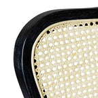 Tabouret de comptoir Maven Lane Vera avec revêtement en tissu, hauteur d'assise de 66 cm