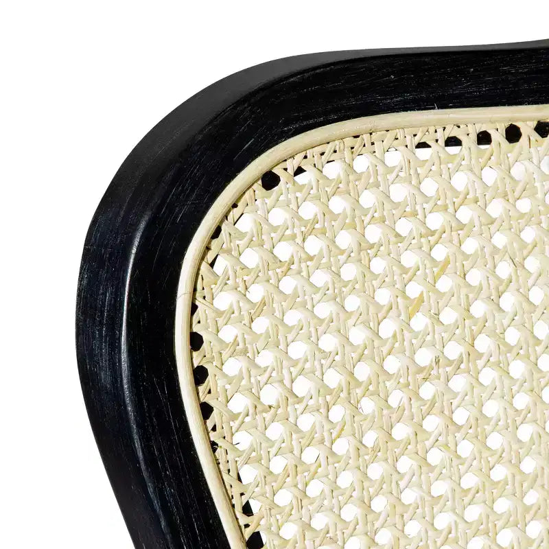 Tabouret de comptoir Maven Lane Vera avec revêtement en tissu, hauteur d'assise de 66 cm