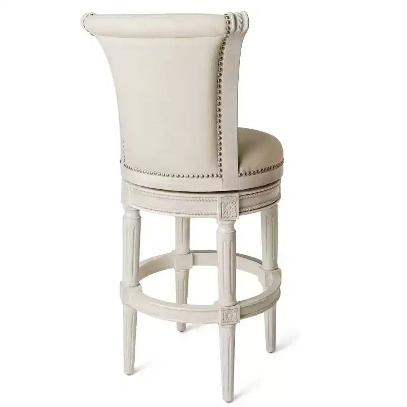 Tabourets de bar pivotants Maven Lane Pullman en tissu