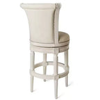 Tabourets de bar pivotants Maven Lane Pullman en tissu