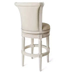 Tabourets de bar pivotants Maven Lane Pullman en tissu