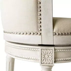 Tabourets de bar pivotants Maven Lane Pullman en tissu