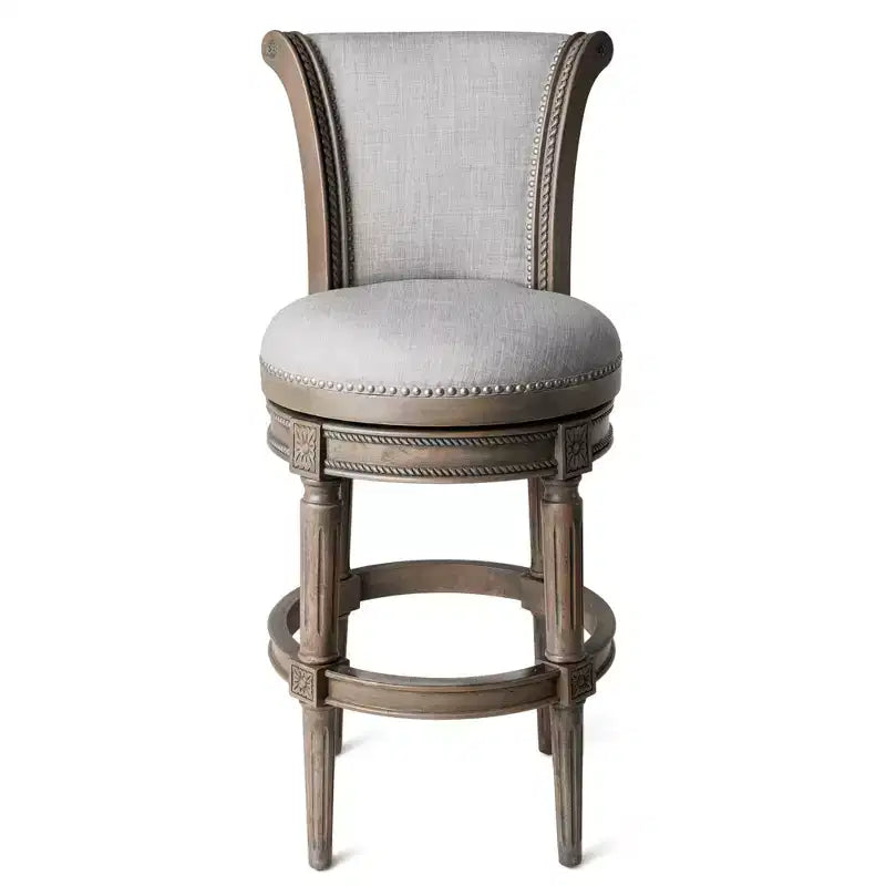 Tabourets de bar pivotants Maven Lane Pullman en tissu