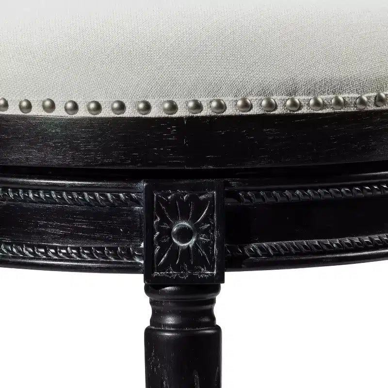 Tabourets de bar pivotants Maven Lane Pullman en tissu