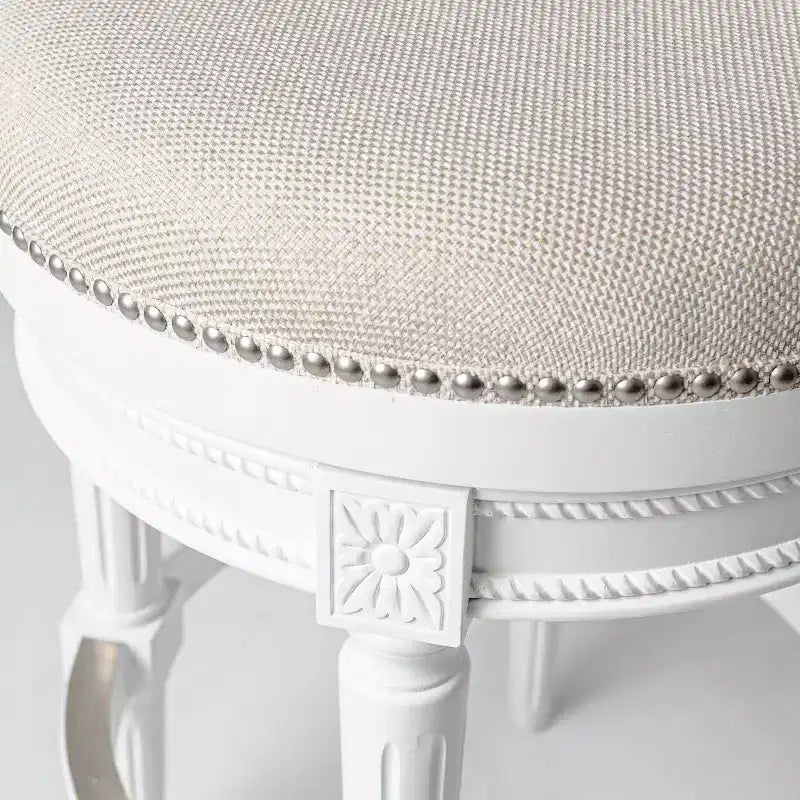 Tabourets de bar pivotants Maven Lane Pullman en tissu