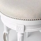Tabourets de bar pivotants Maven Lane Pullman en tissu