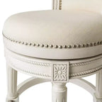 Tabourets de bar pivotants Maven Lane Pullman en tissu