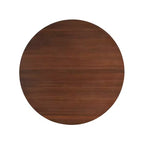Table de salle à manger ronde Christopher Knight Home Beau Rustic 48 en bois avec pieds croisés