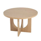 Table de salle à manger ronde Christopher Knight Home Beau Rustic 48 en bois avec pieds croisés