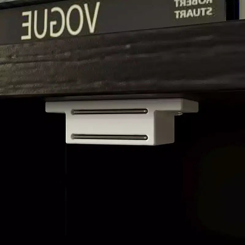 Meuble TV Contemporain Noir Famapy avec Étagères et Tiroirs Famapy - Option de Rangement Chic pour Espaces Multimédias Domestiques