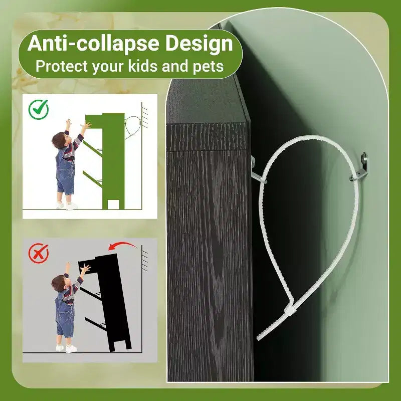 Meuble de rangement pour chaussures Acekool avec 2 tiroirs basculants et un petit tiroir, meuble d'entrée fin avec portes cannelées
