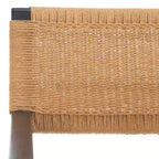 Chaise de salle à manger en corde tressée Jolene - DCH1015 - Noir/Naturel - Safavieh