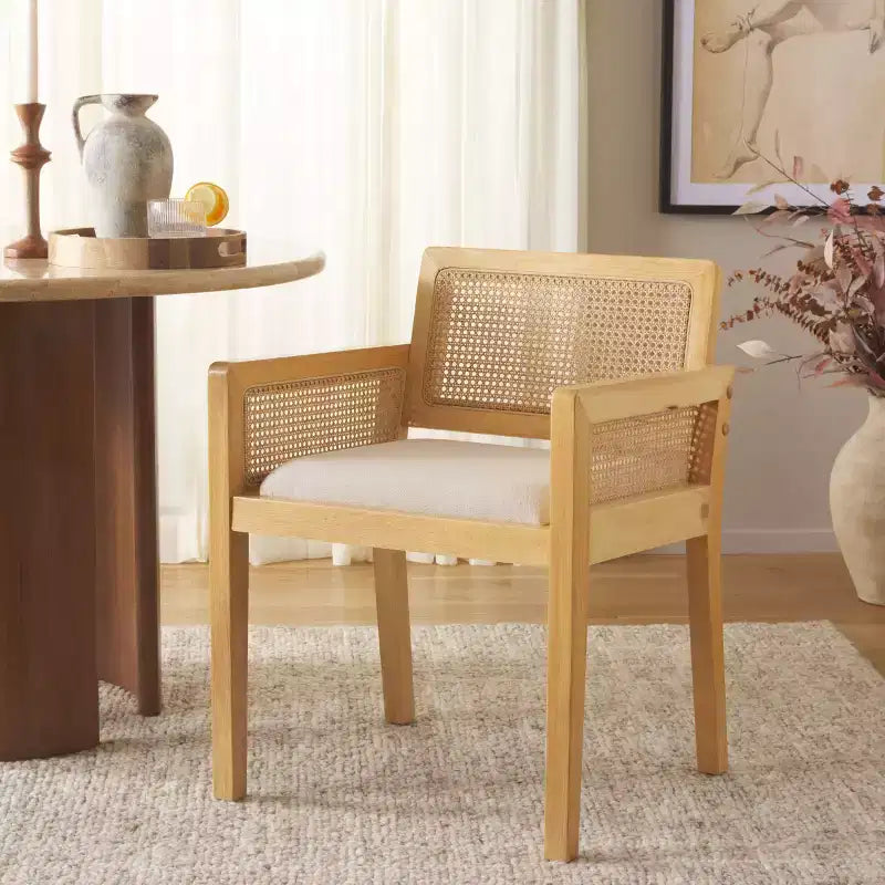 Chaise de salle à manger Patrina avec accoudoirs - DCH8001 - Safavieh