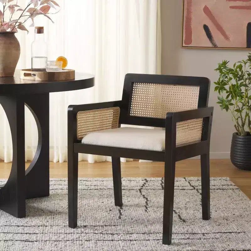Chaise de salle à manger Patrina avec accoudoirs - DCH8001 - Safavieh