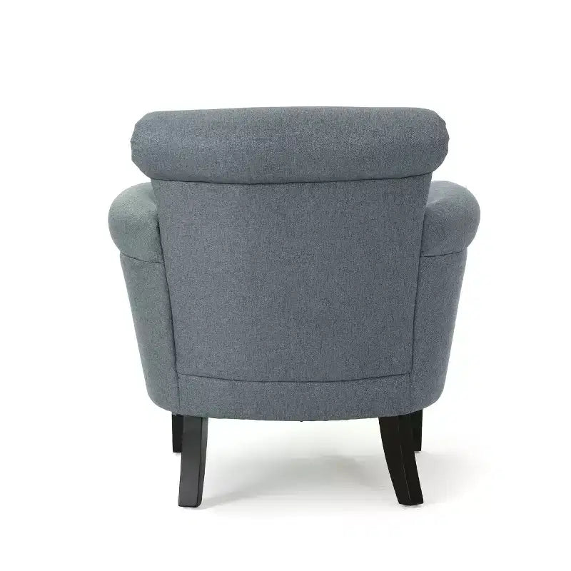Fauteuil club contemporain en tissu Brice Christopher Knight Home avec clous décoratifs