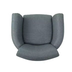 Fauteuil club contemporain en tissu Brice Christopher Knight Home avec clous décoratifs