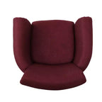 Fauteuil club contemporain en tissu Brice Christopher Knight Home avec clous décoratifs