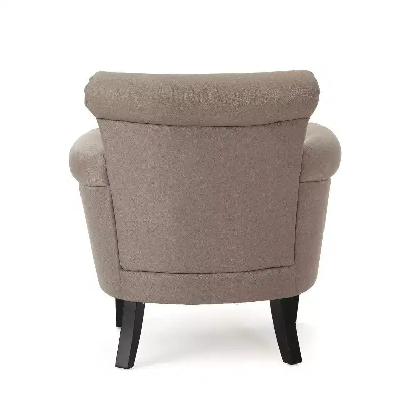 Fauteuil club contemporain en tissu Brice Christopher Knight Home avec clous décoratifs