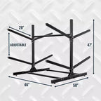 Triangle sarcelle G-Watersport 4 niveaux | Double-face | Noir