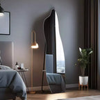 Miroir Infini 3 Couleurs 63x24, Miroir de Coiffeuse LED pour Salle de Bain, Entrée de Chambre à Coucher, Salon/Dressing