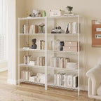 Étagère de rangement Karl Home à 5 niveaux, en fil métallique, coloris noir